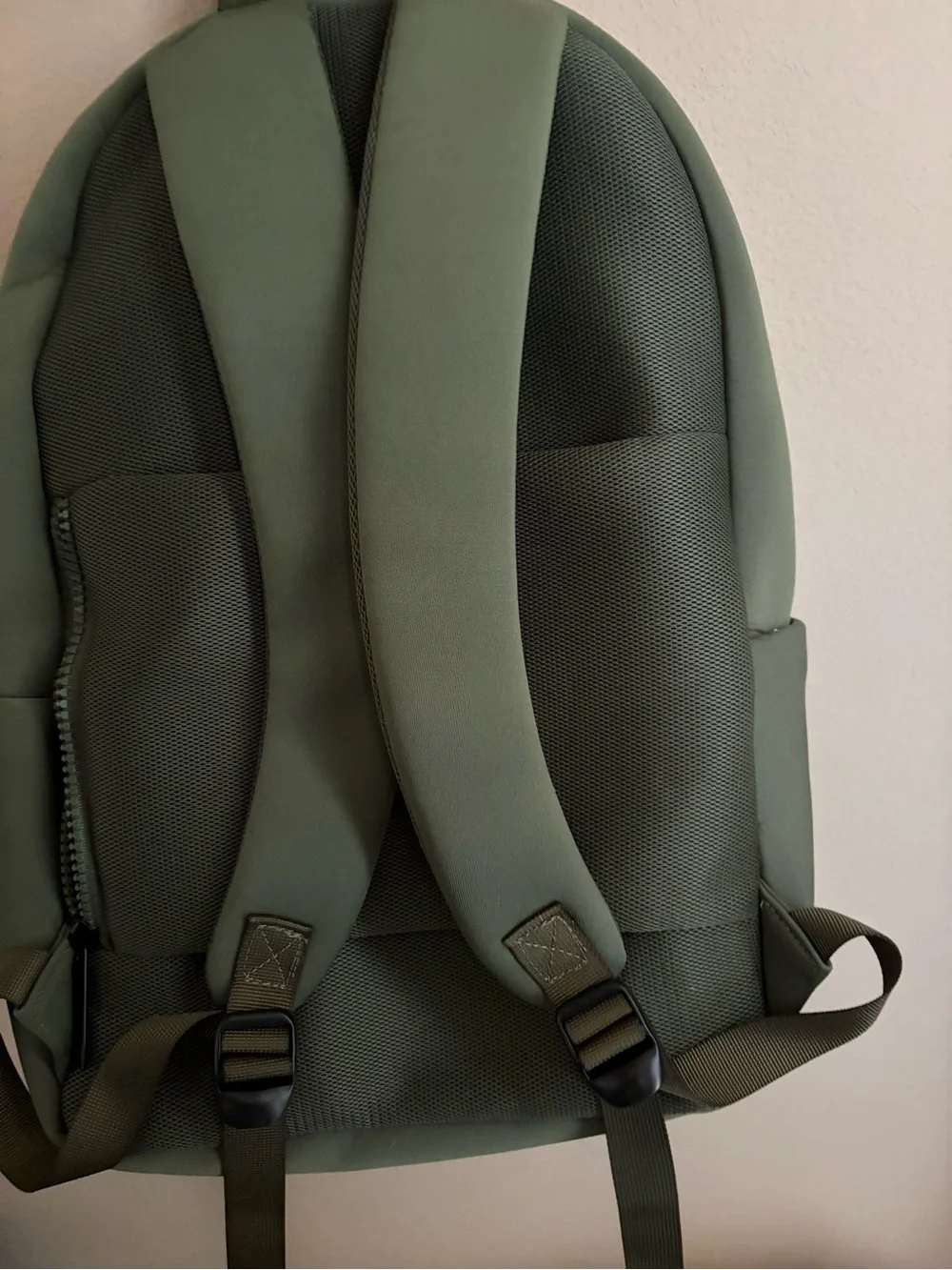 Lucky Brand Olive Green Men's Backpack with Front Pocket